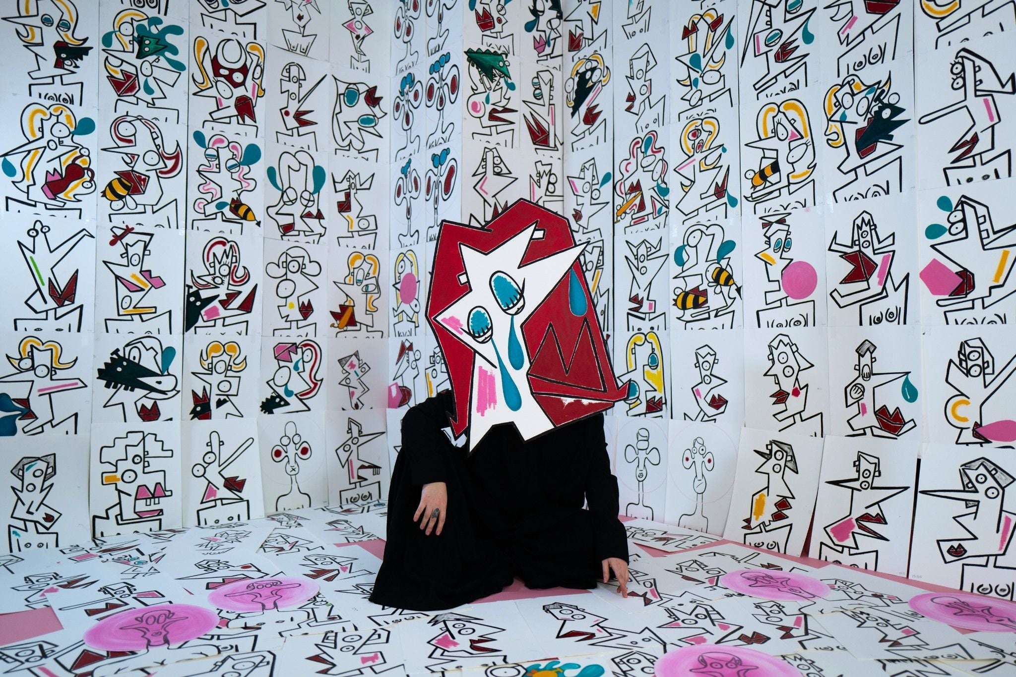 Mia Ntenta, "Installation View I"