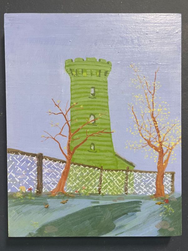 Chris Ulivo, "Green Tower Orchard"