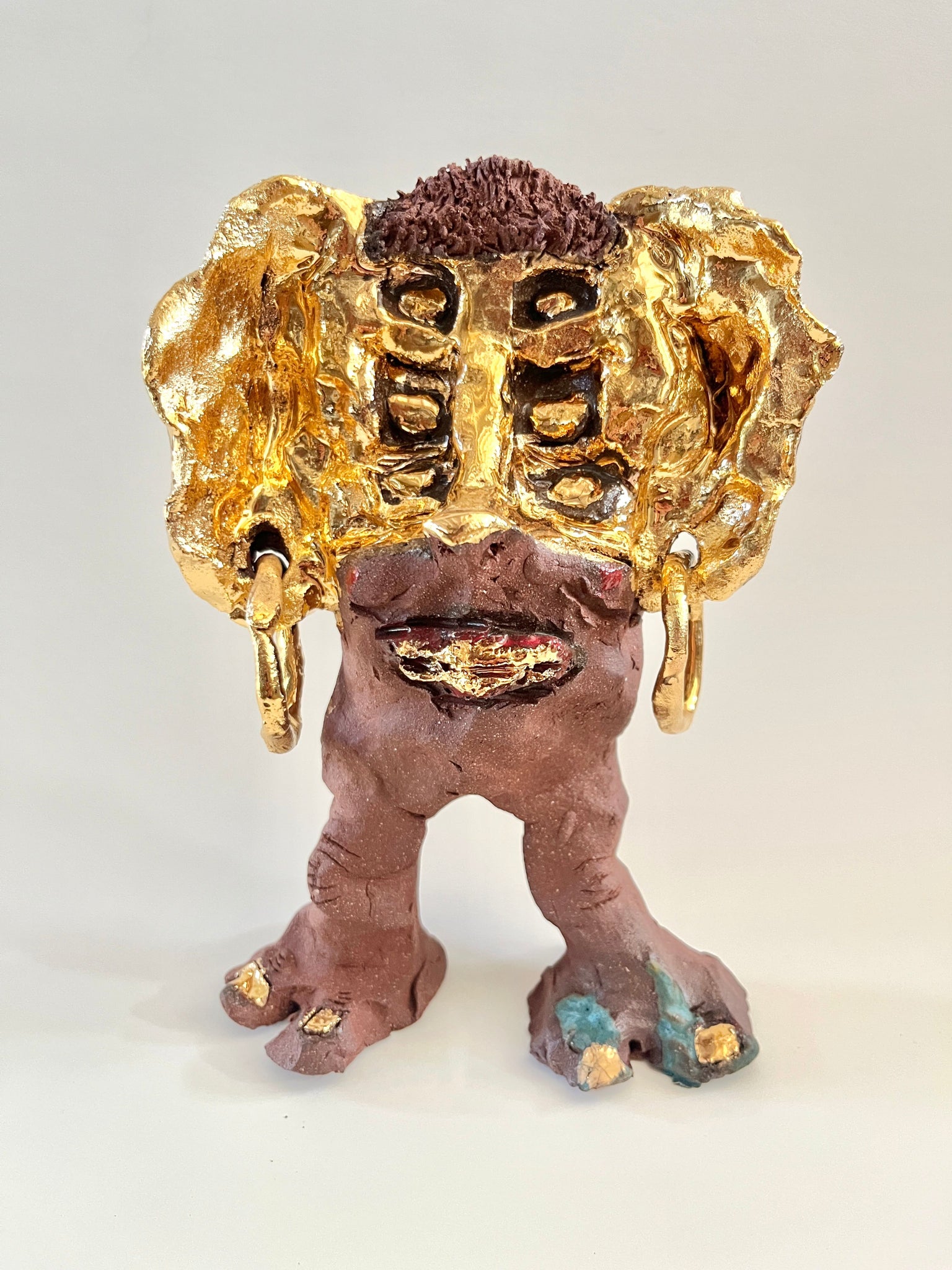 Brooklyn Buzzy, "Gold Hoops" SOLD