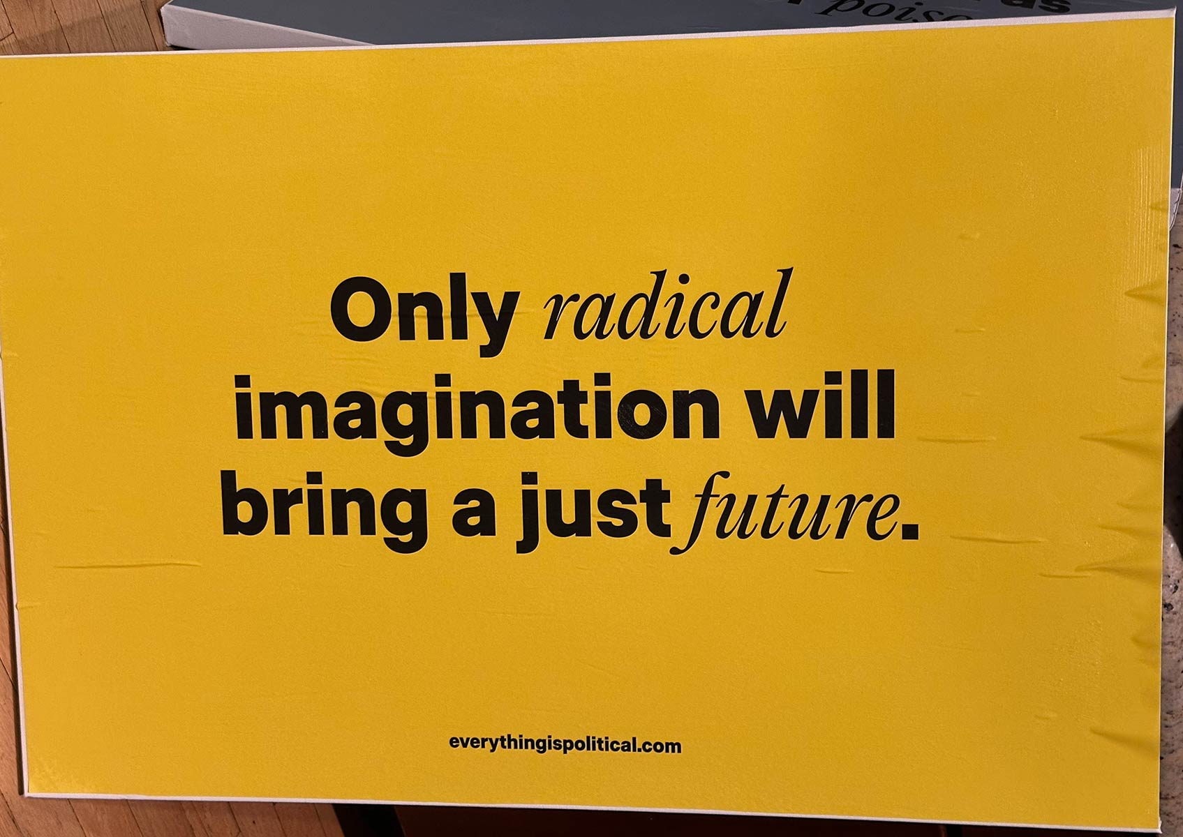 Slow Factory, "Only radical imagination will bring a just future"