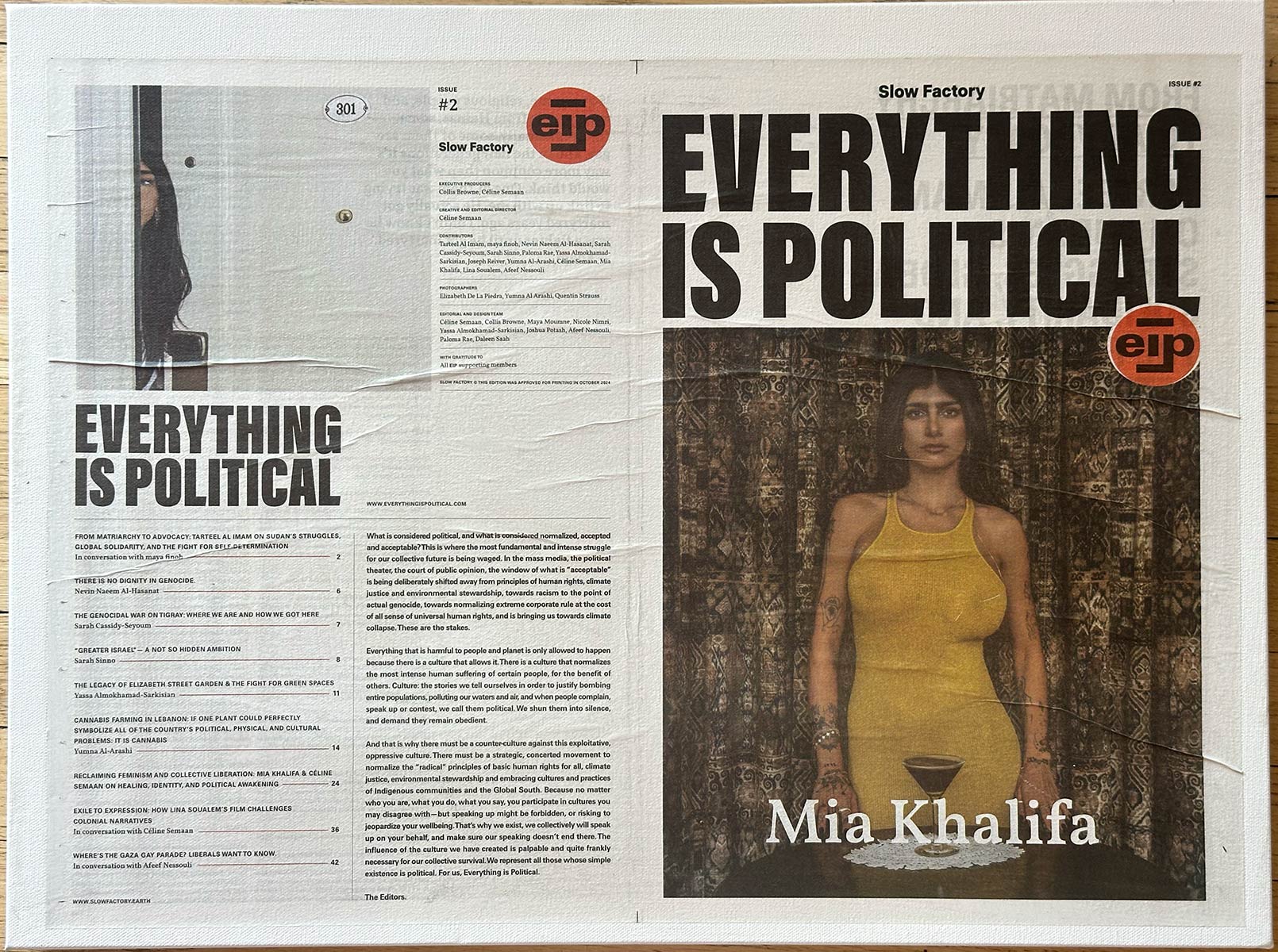 Slow Factory, "EIP spread: Mia Khalifa cover"