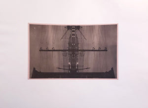 Jo Andres, "ship wires sepia" | Not For Sale