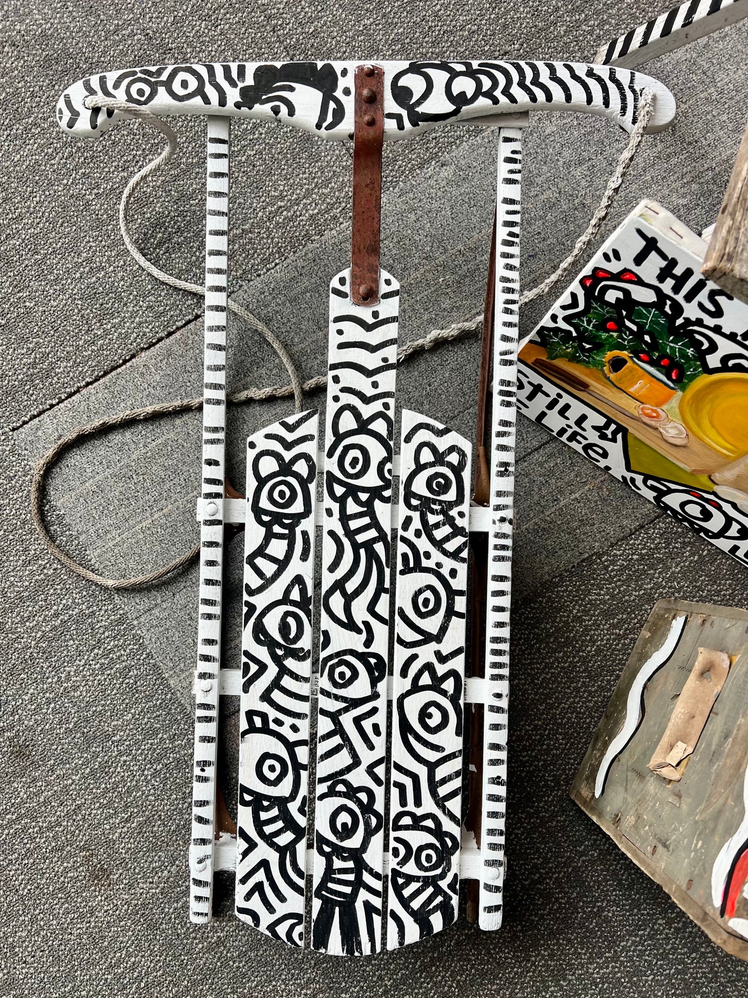 Kate Micucci, "Sled" SOLD