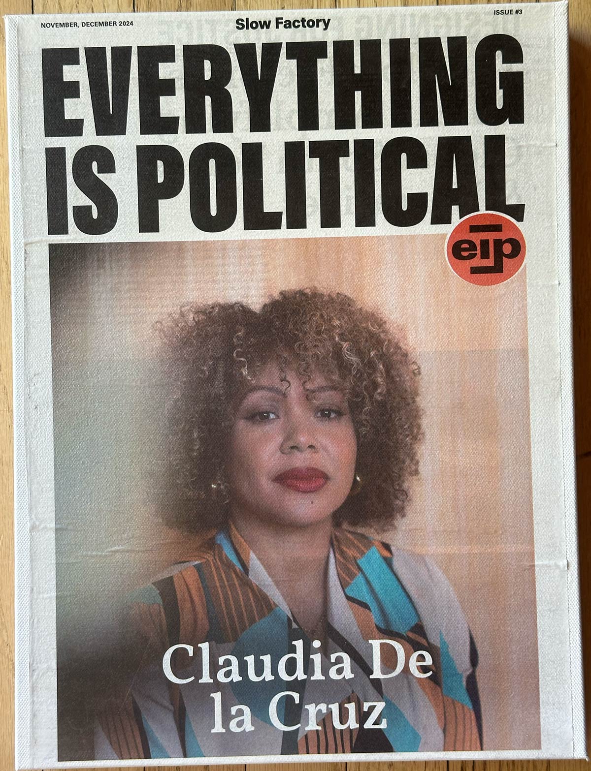 Slow Factory, "EIP: Claudia de la Cruz"