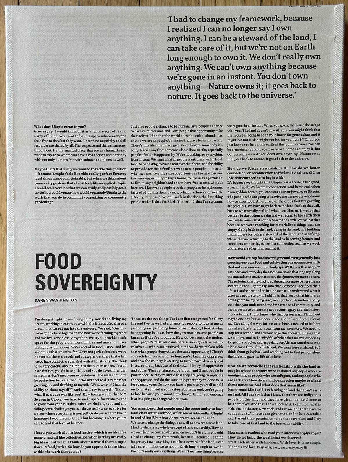 Slow Factory, "EIP: Food Sovereignty"