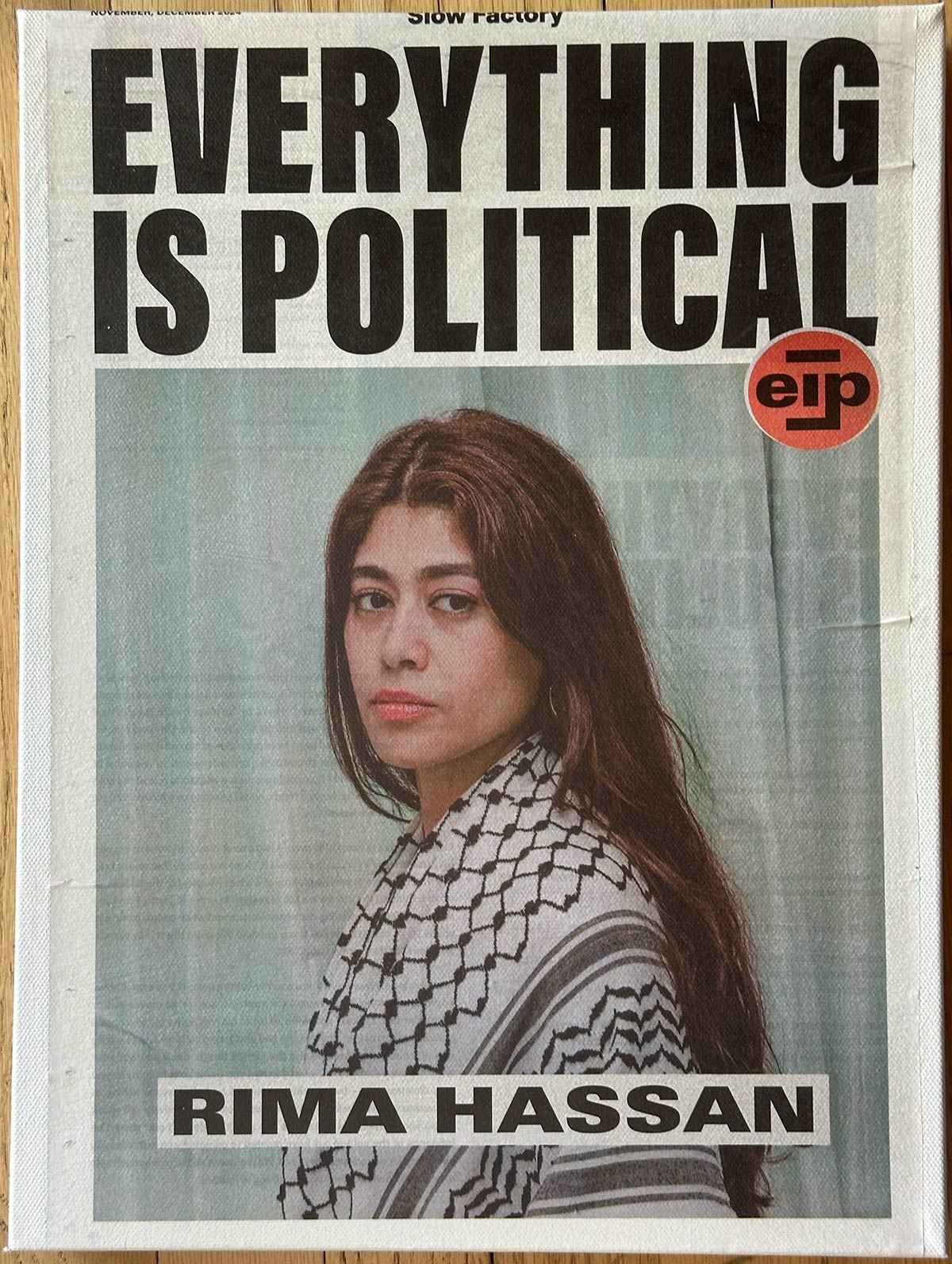 Slow Factory, "EIP cover: Rima Hassan"