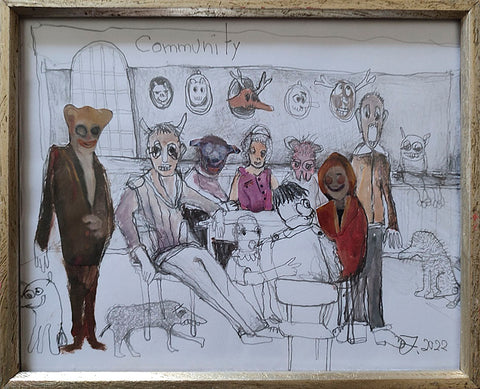 Juliane Hundertmark, "Community" SOLD