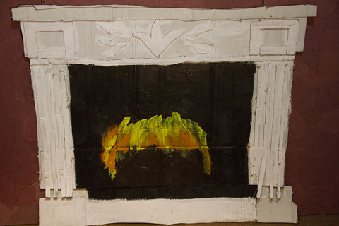 Cate Giordano, "Fireplace" SOLD