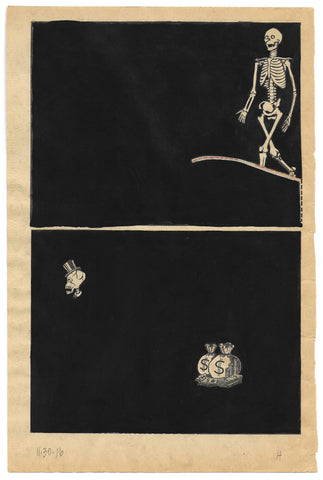 George Horner, "INCOHERENT SKELETONS WITH BAGS OF MONEY"