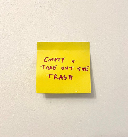 Stuart Lantry, "Empty and take out the trash" SOLD