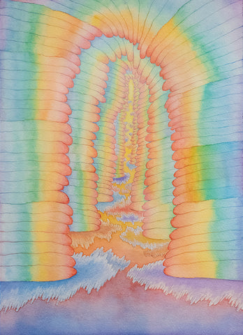Yen Yen, "Rainbow Stacks"