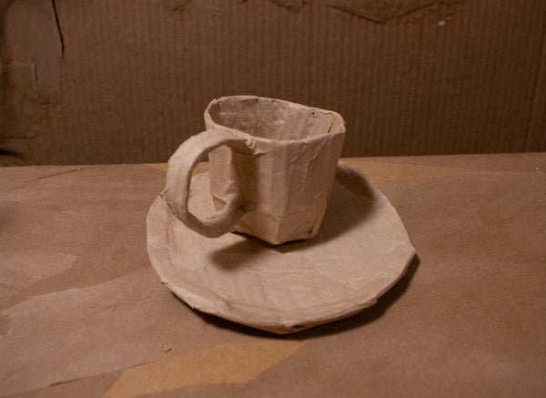 Ali Shrago-Spechler, "Tea Cup and Saucer (2)" SOLD