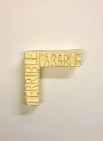 Corey Escoto, "Terrible Parable (single unit)"