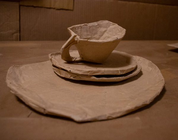 Ali Shrago-Spechler, "Teacup and Dishes"