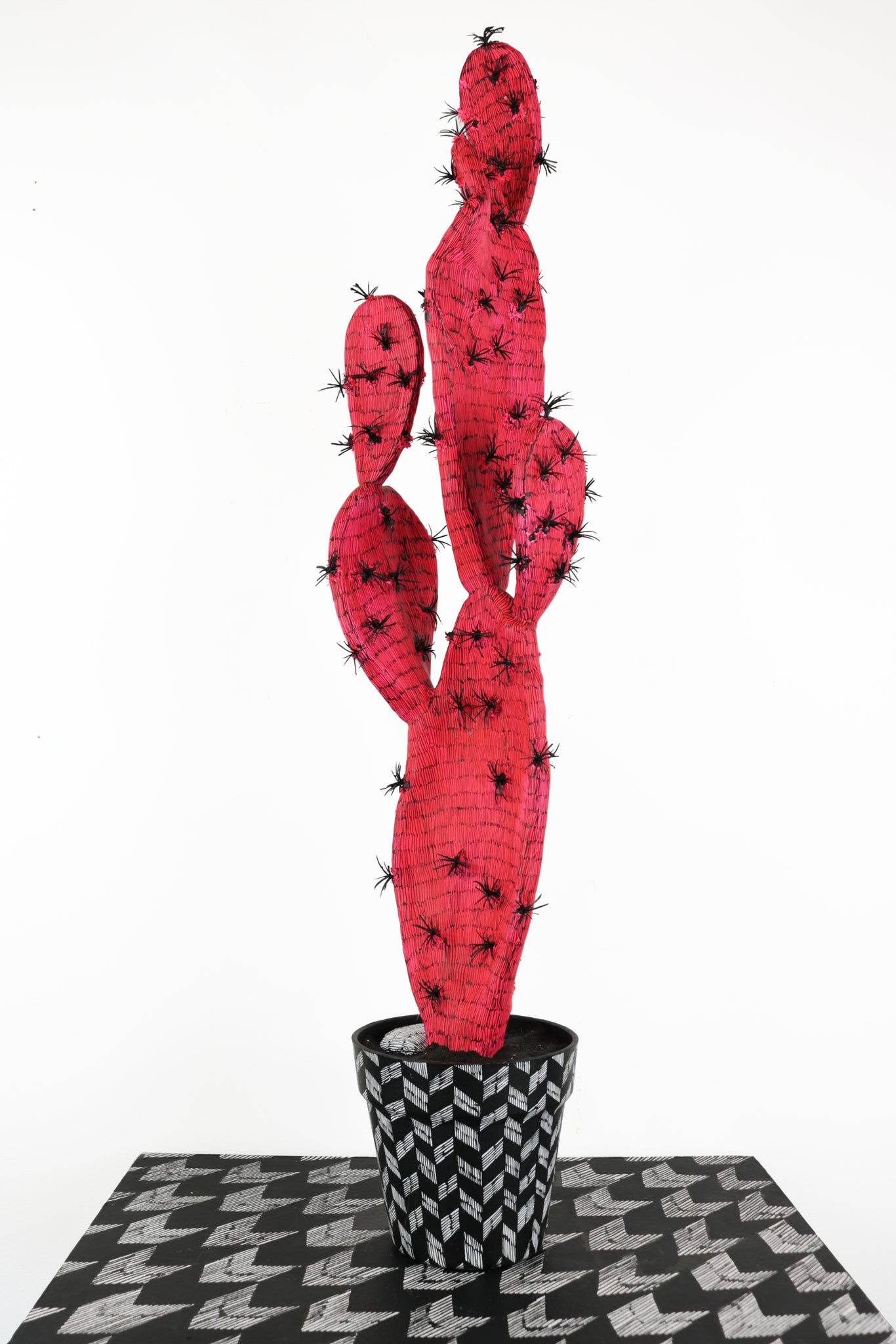 Anne Muntges, "Glowing Desert Artifact - Prickly Pear"
