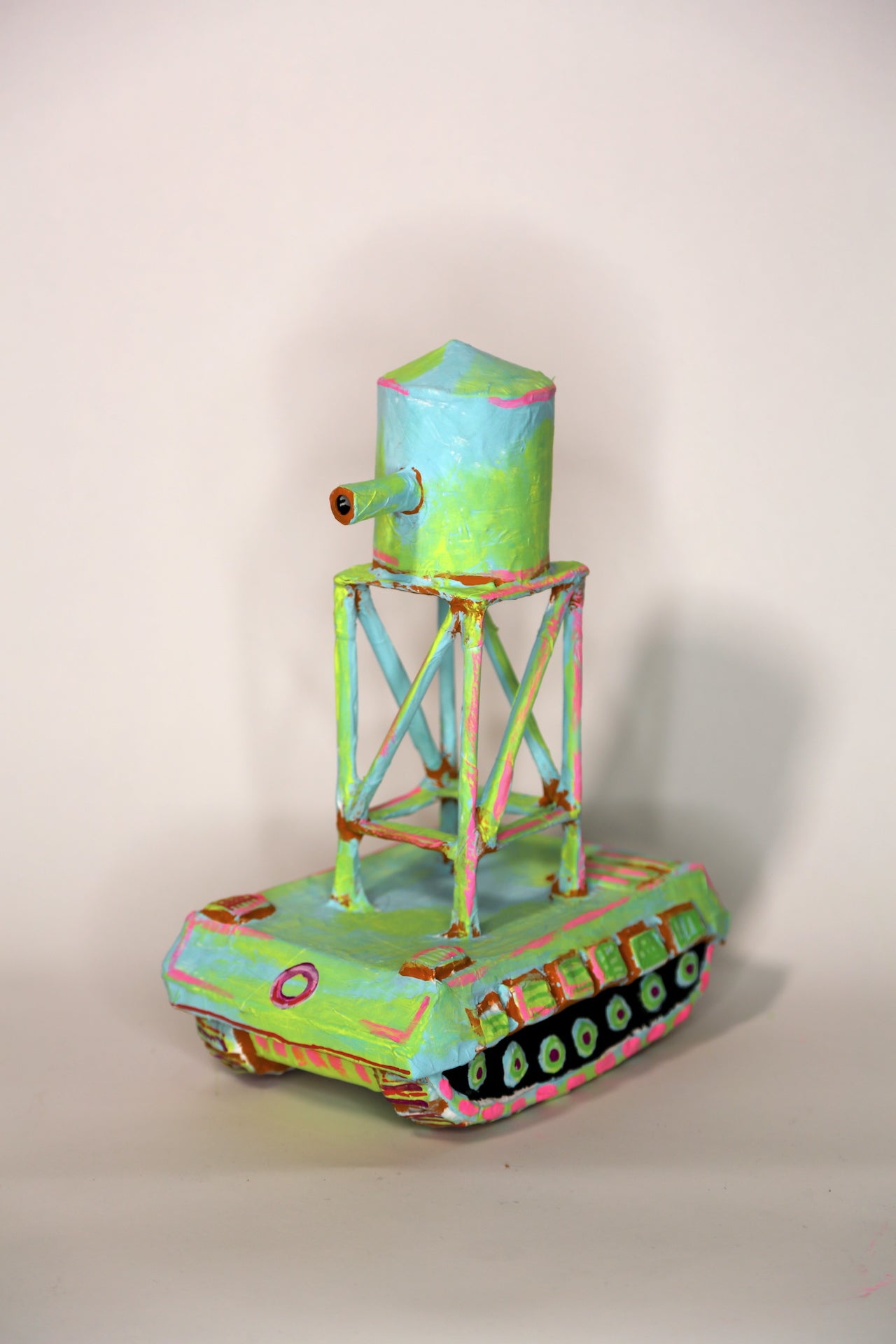 Ethan Minsker, "Green Water Tower Tank #7"