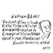 Anthony Haden-Guest, "Enough is Nothing!!! William Blake"