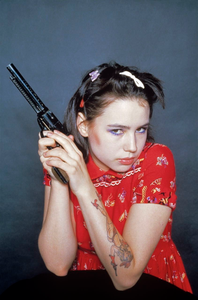Marcia Resnick, "Damita with Mattel Toy Gun"