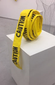 Mary-Ann Monforton, "Caution tape"