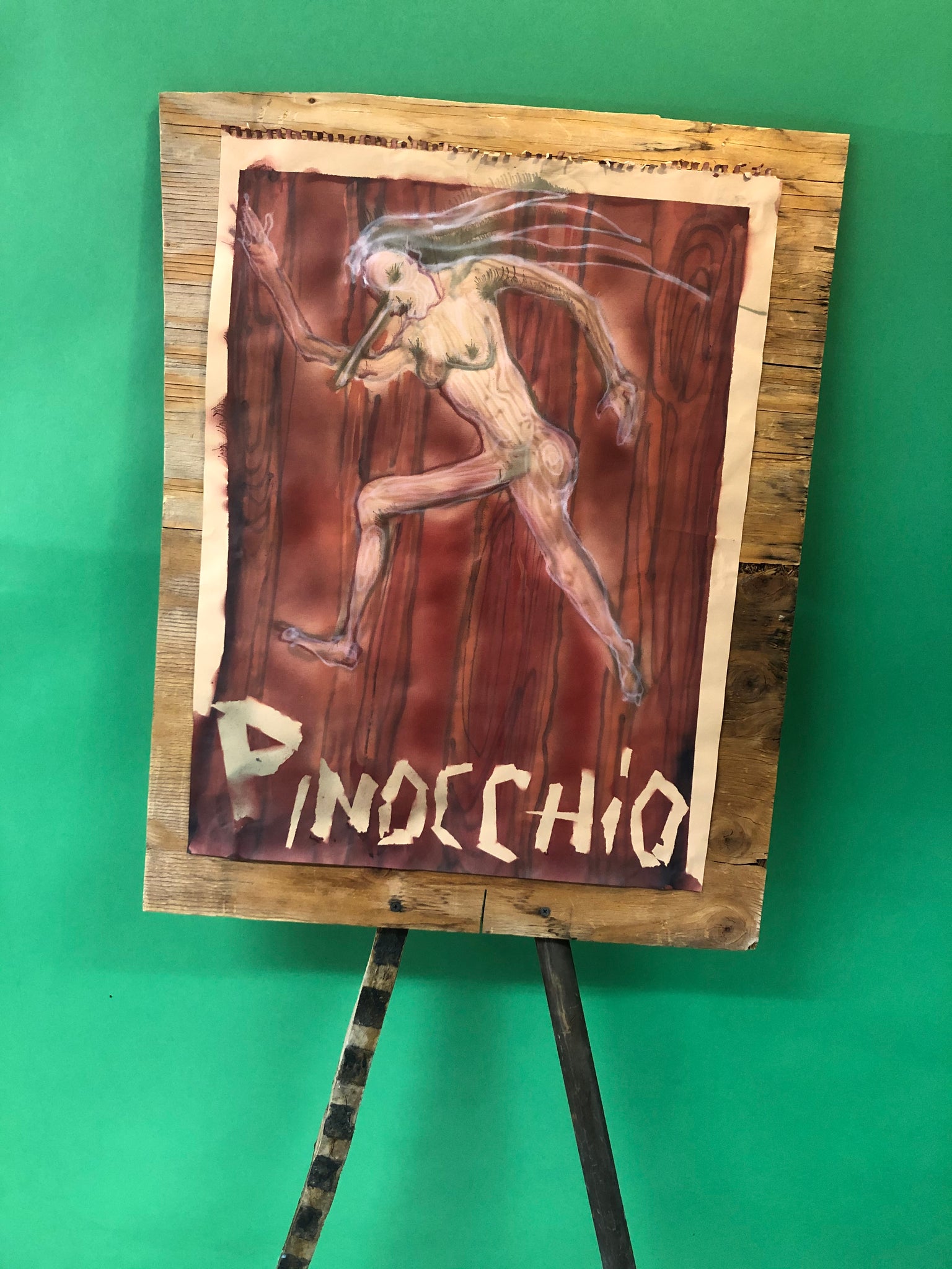 Z Behl, "Pinocchio Poster"