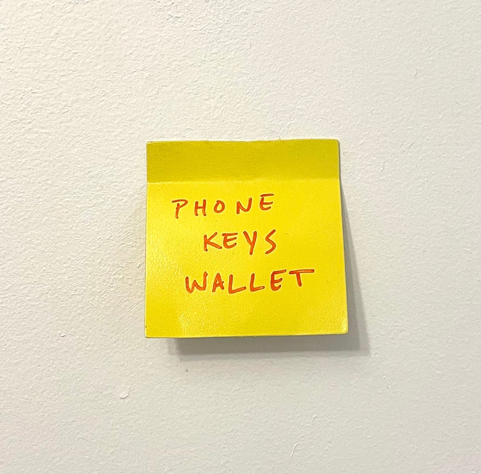 Stuart Lantry, "Phone Keys Wallet" SOLD
