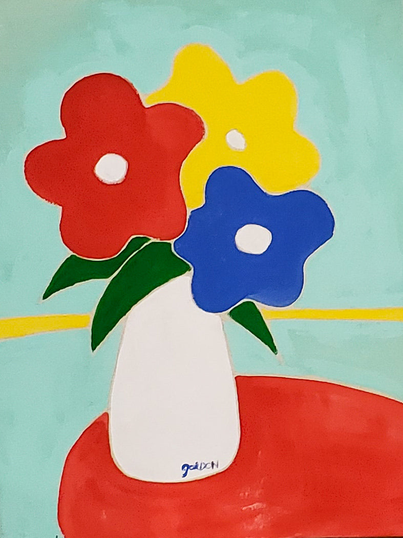 Gordan Douglas Ball, "Red, Yellow, Blue Bouquet"