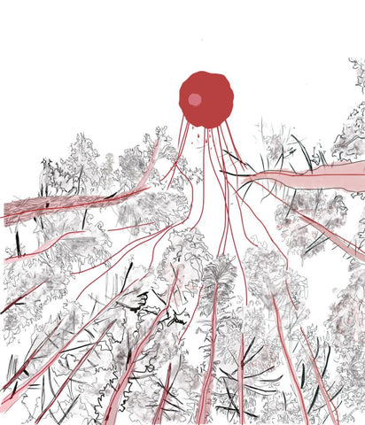 Natalia Dominguez, "The last voices of farewell whispers" SOLD