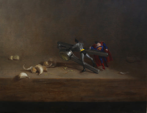 Chang Ya Chin, "Teamwork II: Crushing Garlic" SOLD