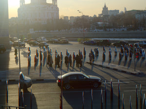 Nikita Shokhov, "From the series Scan. File 96, Moscow Traffic"