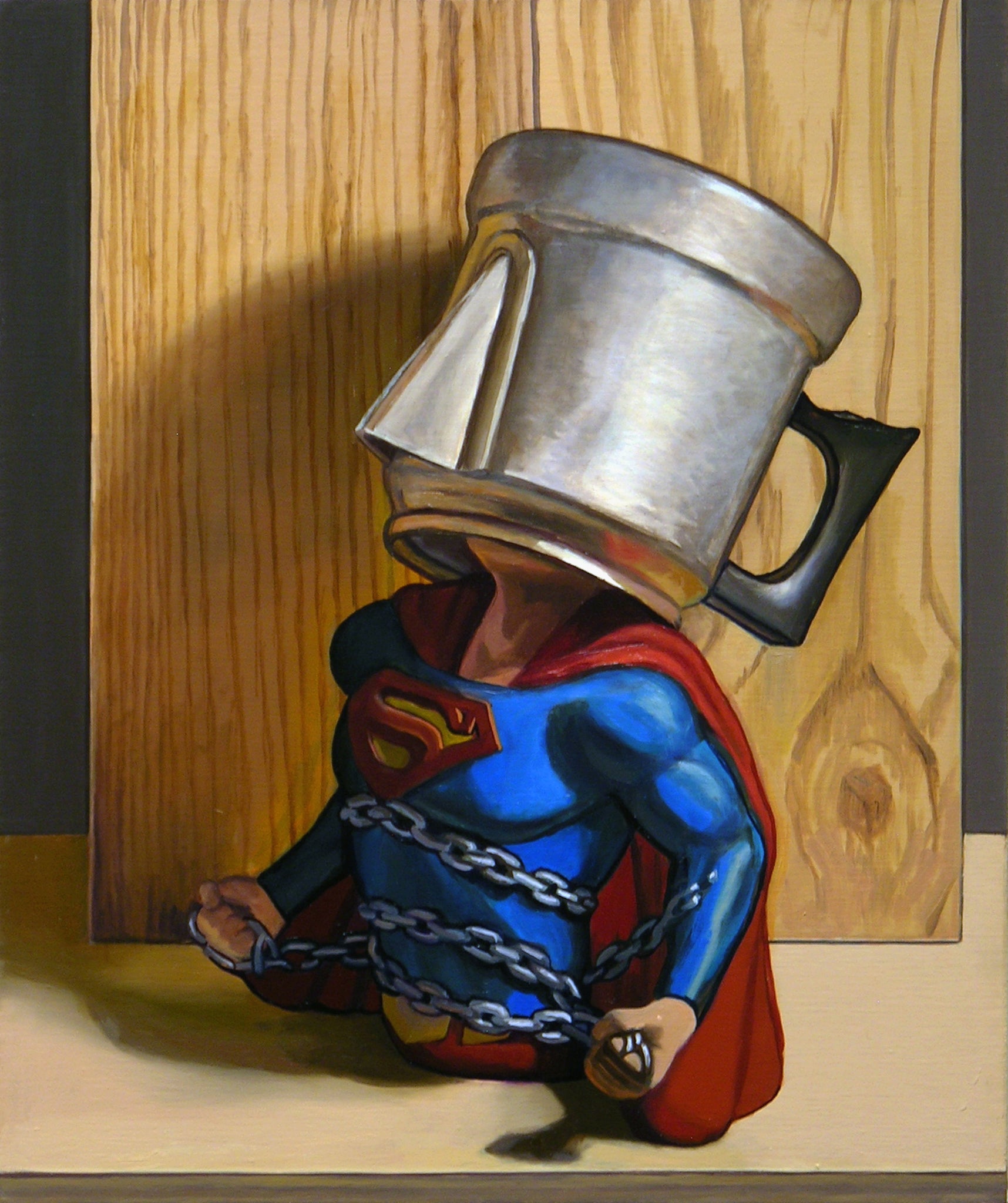 pothead painting Frank Trankina, "Superhero Pothead No. 3" – SPRING/BREAK Art Show