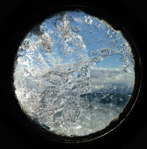 Vanessa Albury, "Porthole Waves (Svalbard) Day 11"