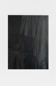 Srijon Chowdhury, "Anna drying her hair on the towels hanging from our bedroom door (2)"