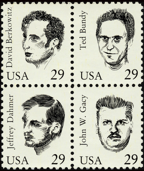 Maciej Toporowicz, "Serial Killers" Stamp Series
