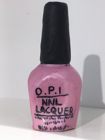 Shona McAndrew, "Nailpolish- OPI Purple"