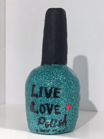 Shona McAndrew, "Nail Polish: Turquoise Glitter" SOLD