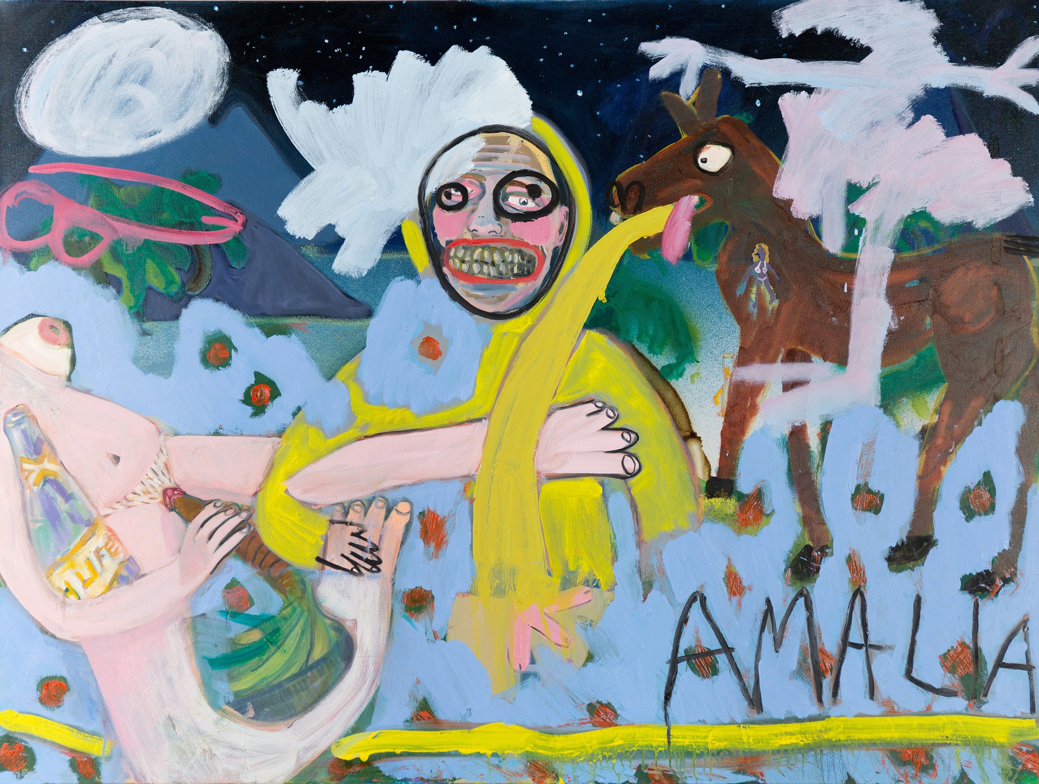 Amalia Mourad, "Horse Vomit"