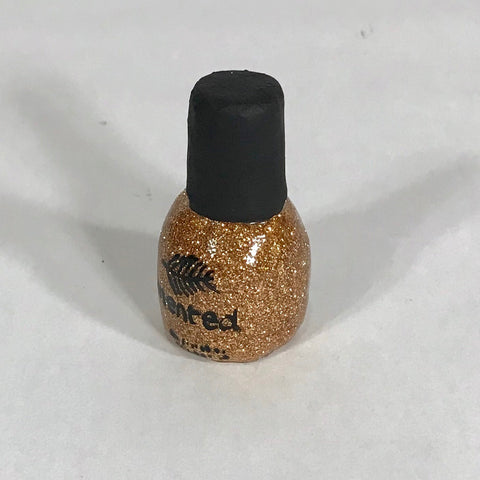 Shona McAndrew, "Nail Polish: Gold Sparkle" SOLD