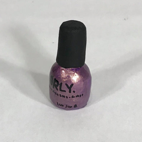 Shona McAndrew, "Nail Polish: Orly Purple Shimmer" SOLD