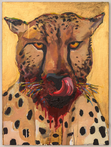 Karen Heagle, "Untitled (Bloody Cheetah)"