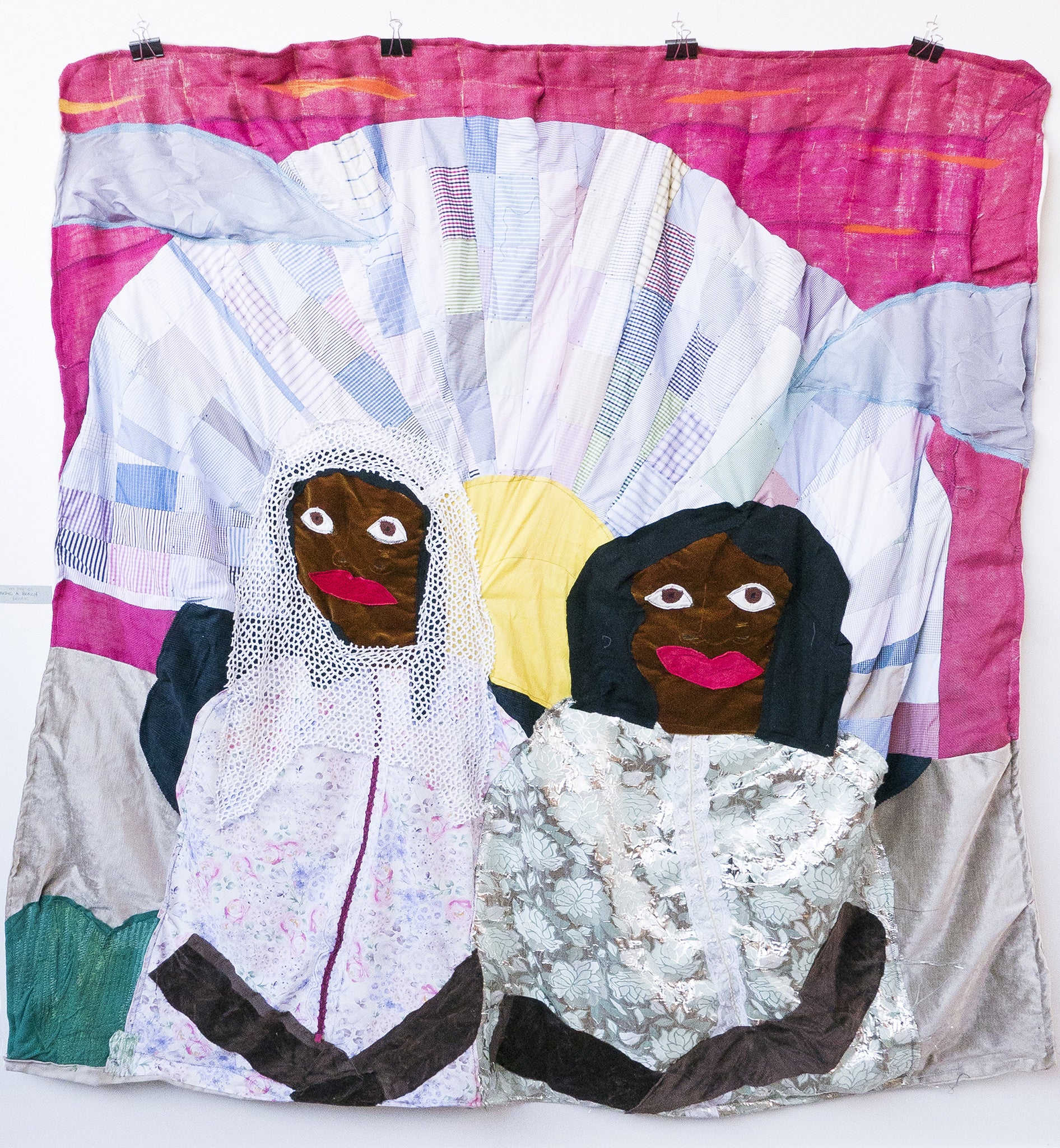 Azikiwe Mohammed, "Two Ladies Taking A Beach Break"