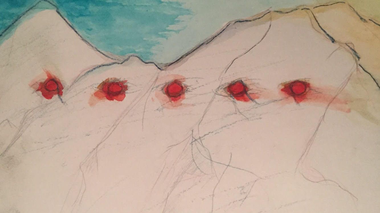 Forrest Gillespie, "5 Mountains 5 Eyes"