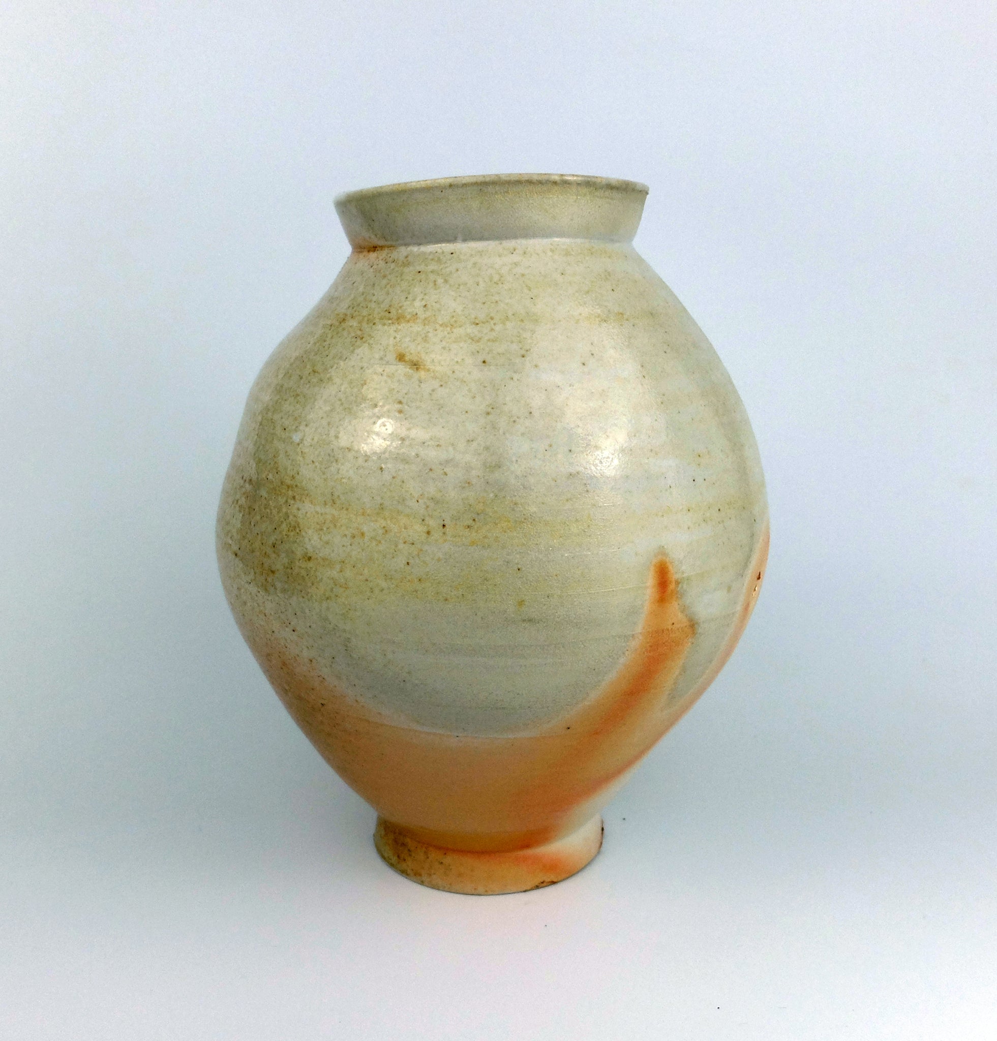 Nicholas Oh, "Wood Fired Jar by Dave Kim the Potter"