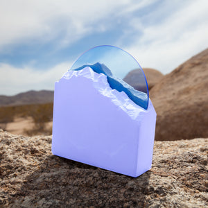 Devra Freelander, "Desktop Mountain (Blue/Iceberg)"