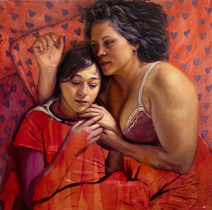 Michelle Doll, "Mother/Daughter, (Hearts)"