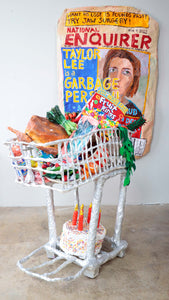 Taylor Lee Nicholson, "Shopping Cart Collapsing Beneath the Weight of my Needs"
