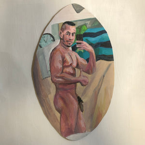 Dale Wittig, "AN with cell phone (Uomo Sex Al Apache)"