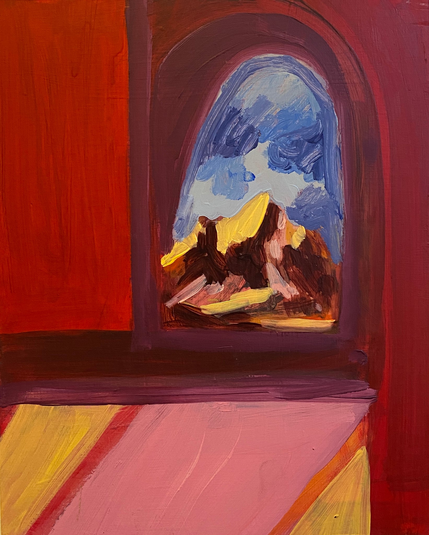 Nicole Basilone, "Window after Leonardo"