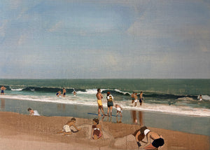 Fergus Hare, "Beach Scene #1"