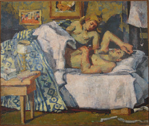 Rosemarie Beck, "Two in a Room"