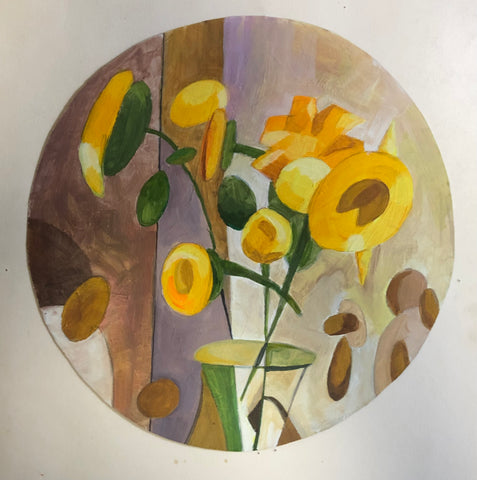 Dale Wittig, "Demuth #2, Sunflowers"